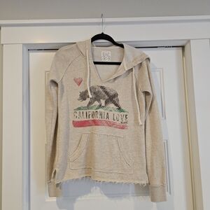 Billabong California Love Beige Hoodie